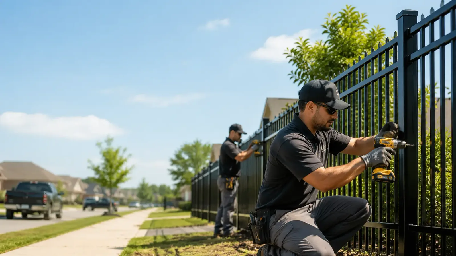 Metal Fence Installation in Clovis, CA